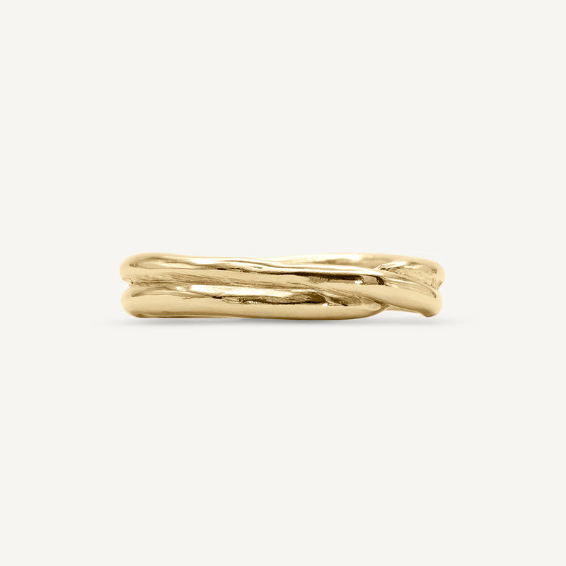 Twist Armfelt 14ct Gold Wedding Ring