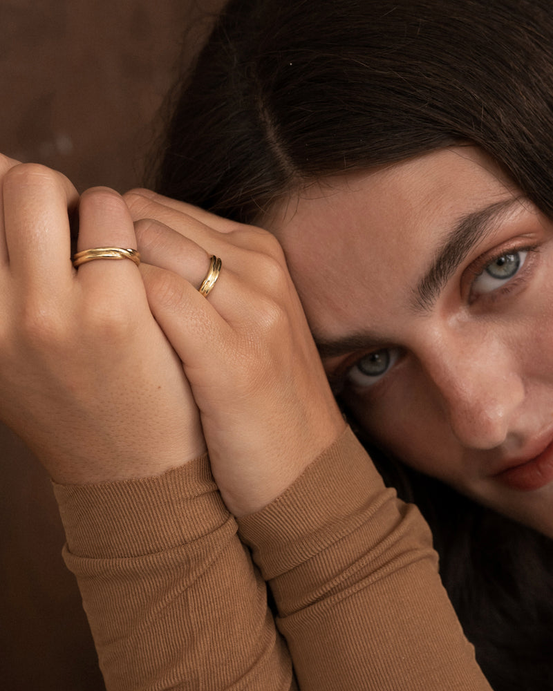 Twist Armfelt 14ct Gold Wedding Ring