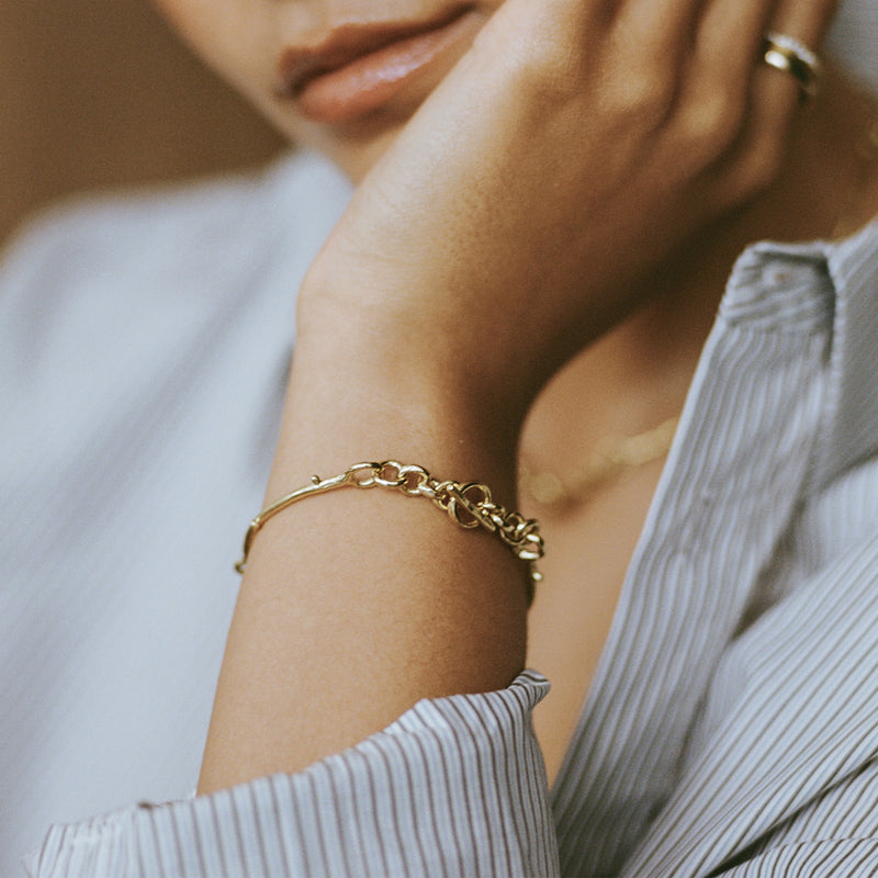Martha Fine 9ct Yellow Gold Bracelet