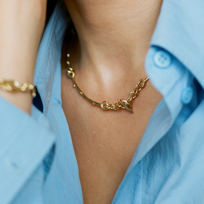 Martha Fine 9ct Yellow Gold Necklace