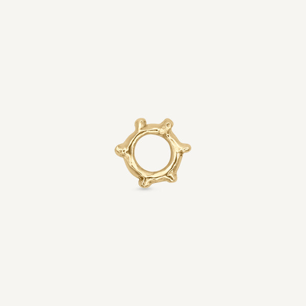 Mini Arne Bead 14ct Gold Pendant