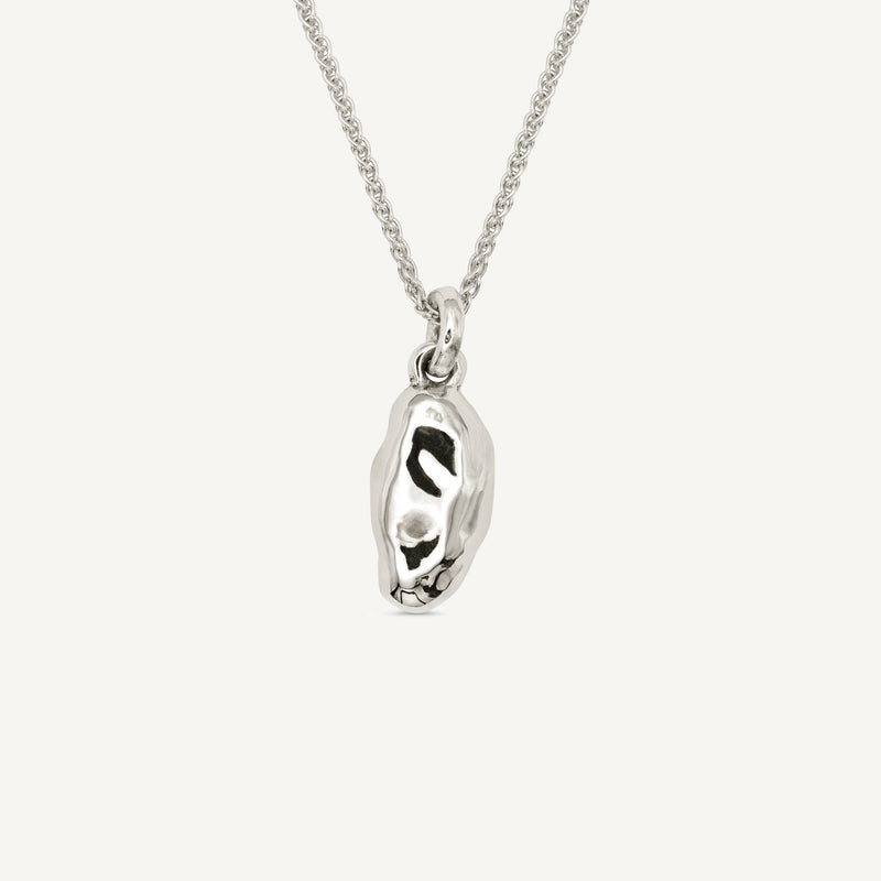Potato Silver Necklace