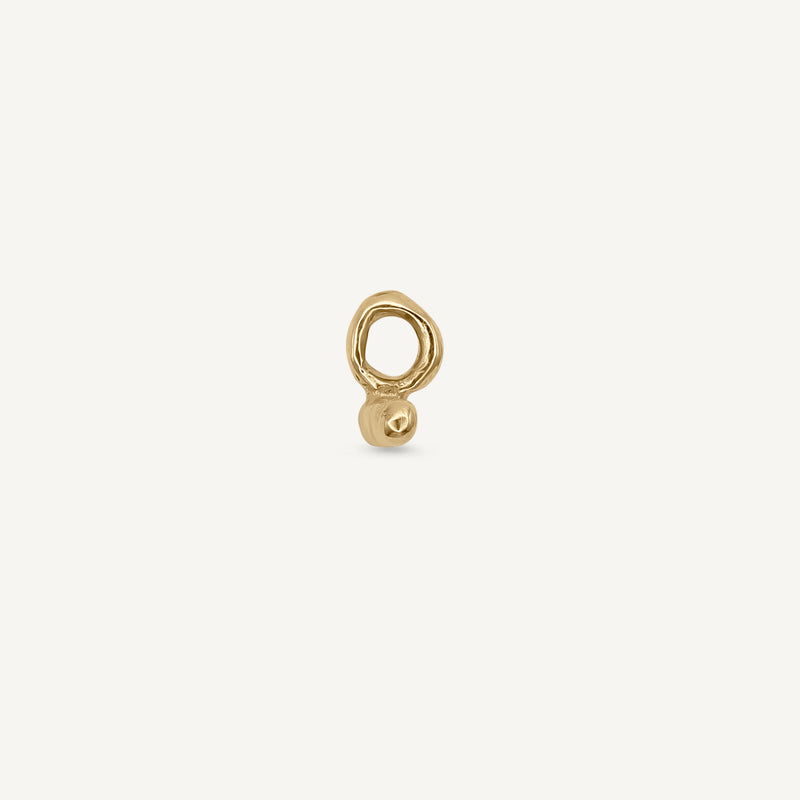 Scatter T Bar Diamond 14ct Gold Pendant
