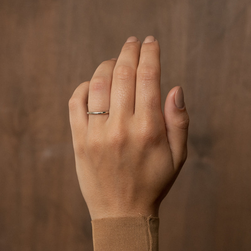 Slim Armfelt 14ct Gold Wedding Ring