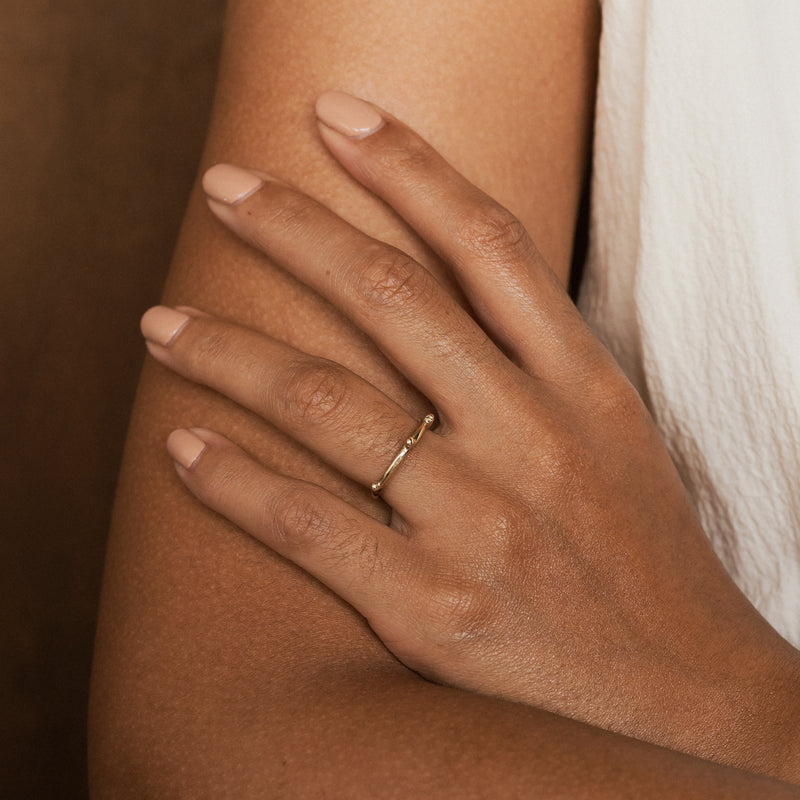 Slim Arne 14ct Gold Ring