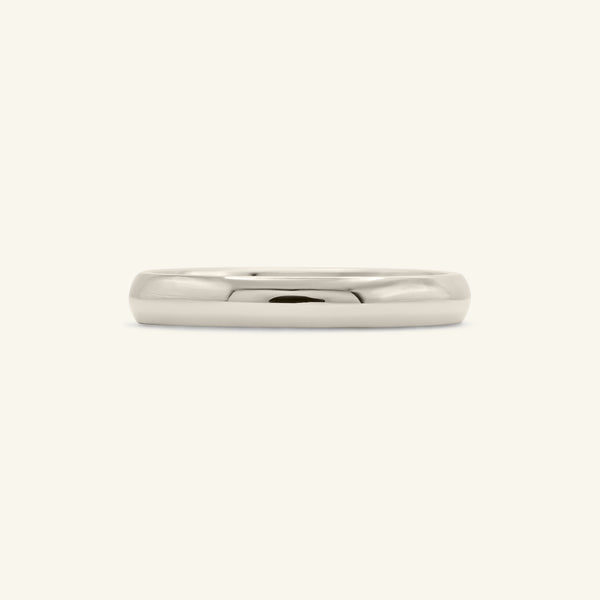 3mm Polished Court Ring