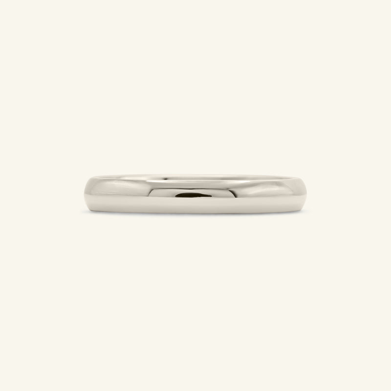 3mm Polished Court Ring