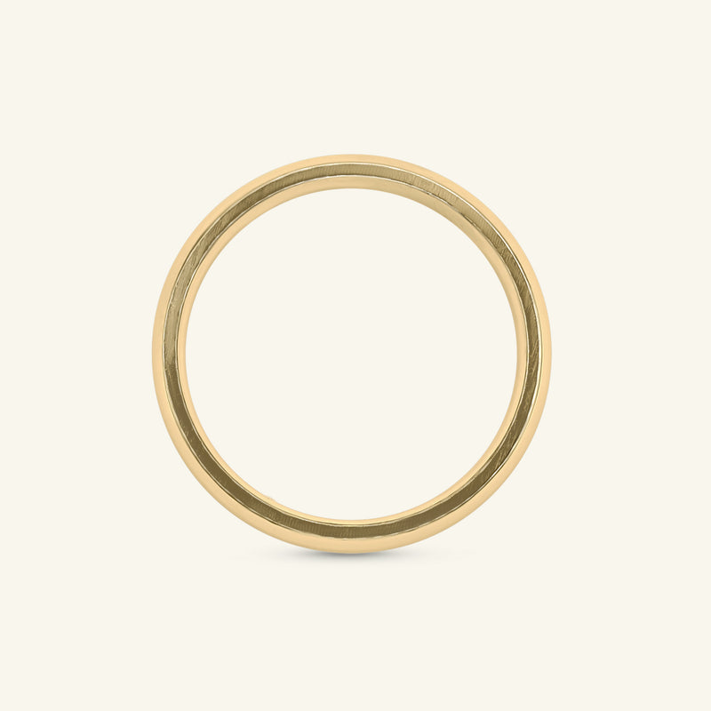 4mm Polished Court Ring