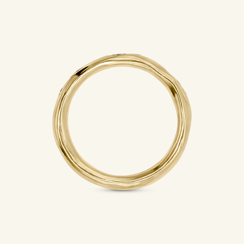 Armfelt Diamond Cluster 14ct Wedding Ring