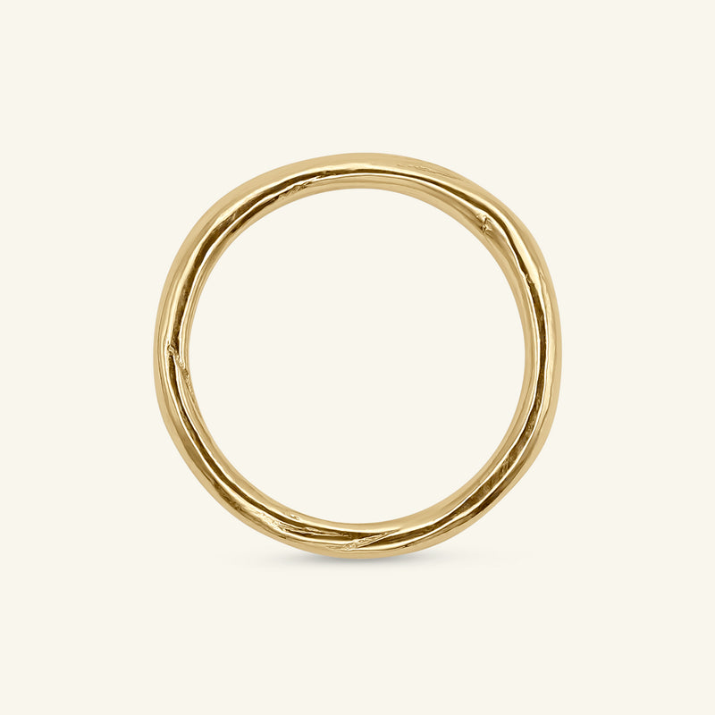 Double Armfelt 14ct Gold Wedding Ring