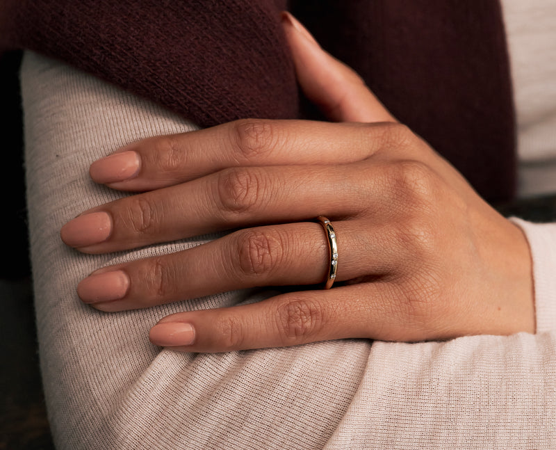 Armfelt Diamond Scatter Ring