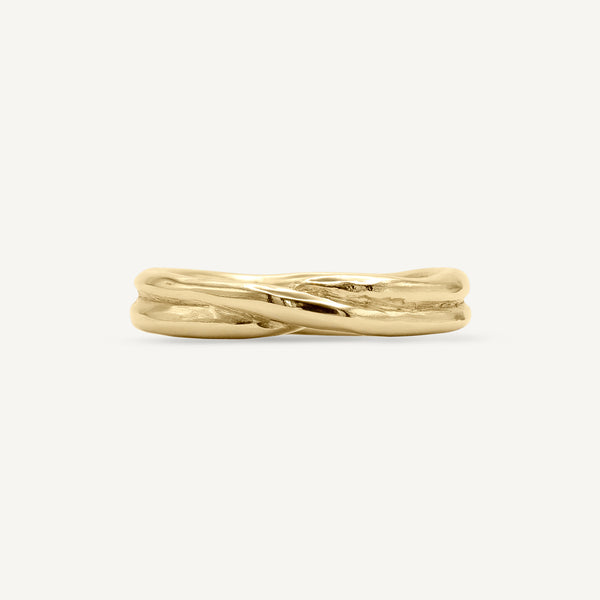 Twist Armfelt 14ct Gold Wedding Ring