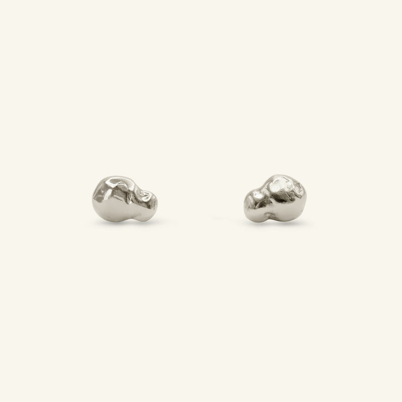 Asper Solo 14ct Gold Stud Earrings