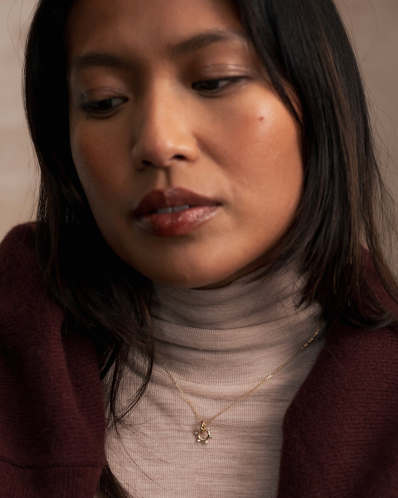 Diamond Arne Bead Necklace