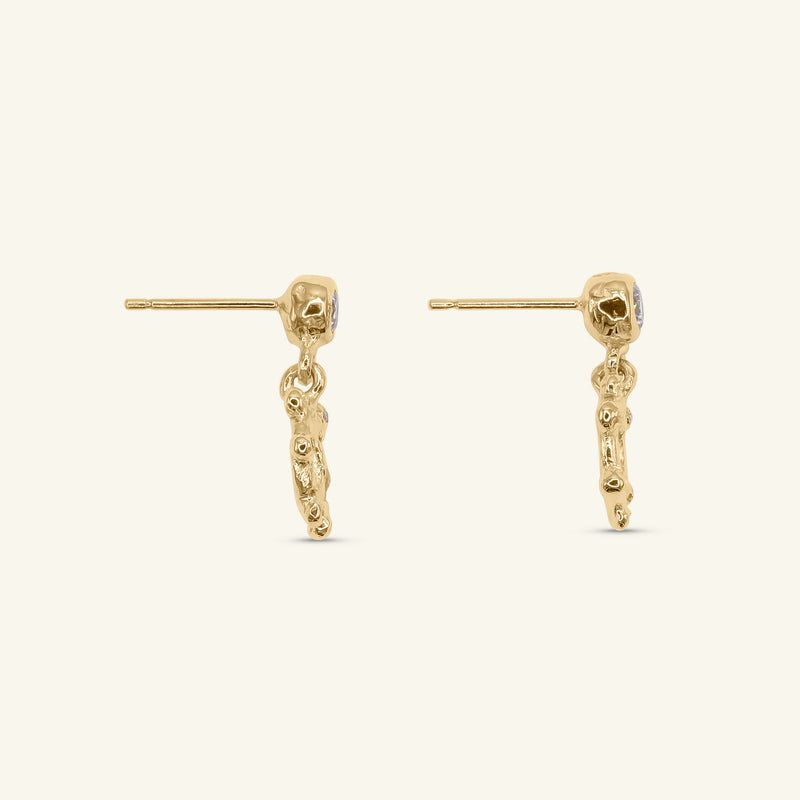 Diamond Arne Bead Earrings