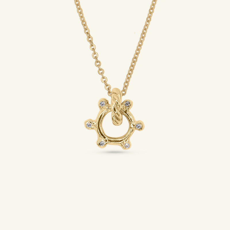 Diamond Arne Bead Necklace