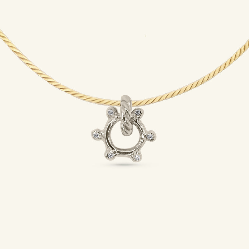 Diamond Arne Bead Necklace