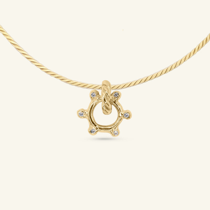 Diamond Arne Bead Necklace