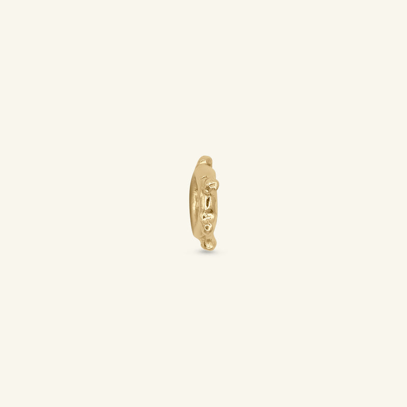 Mini Arne Bead 14ct Gold Pendant