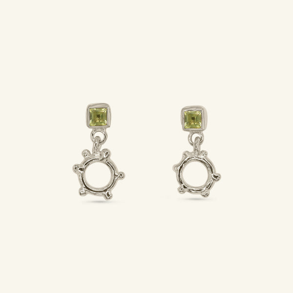 Peridot Arne Bead Earrings