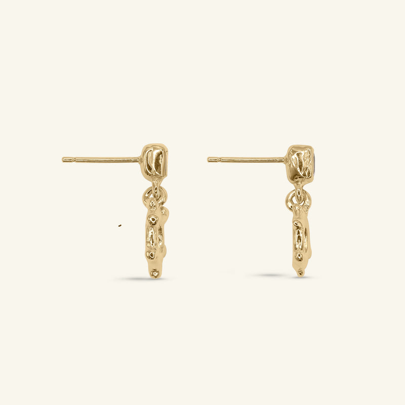 Peridot Arne Bead Earrings