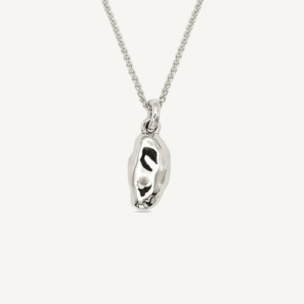 Potato Silver Necklace
