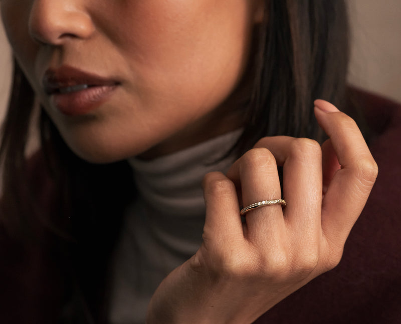 Yellow Diamond Ombré Eternity Ring