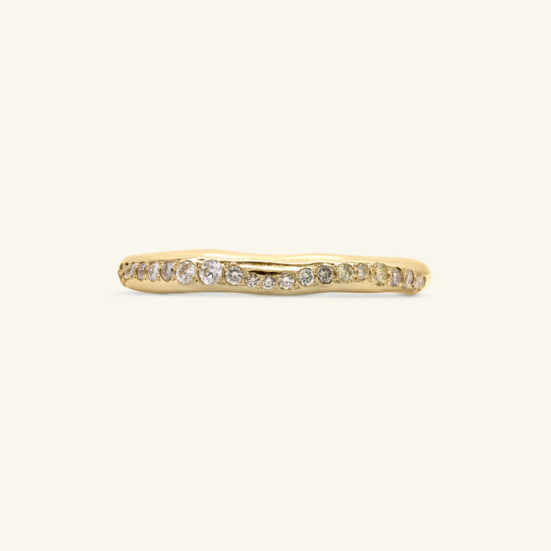 Yellow Diamond Ombré Eternity Ring