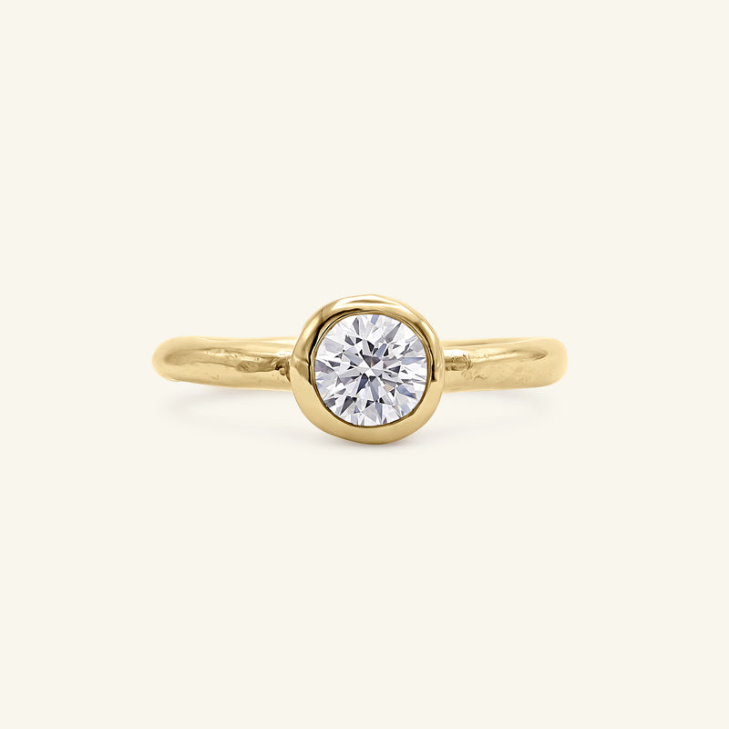Armfelt Rubover Engagement Ring