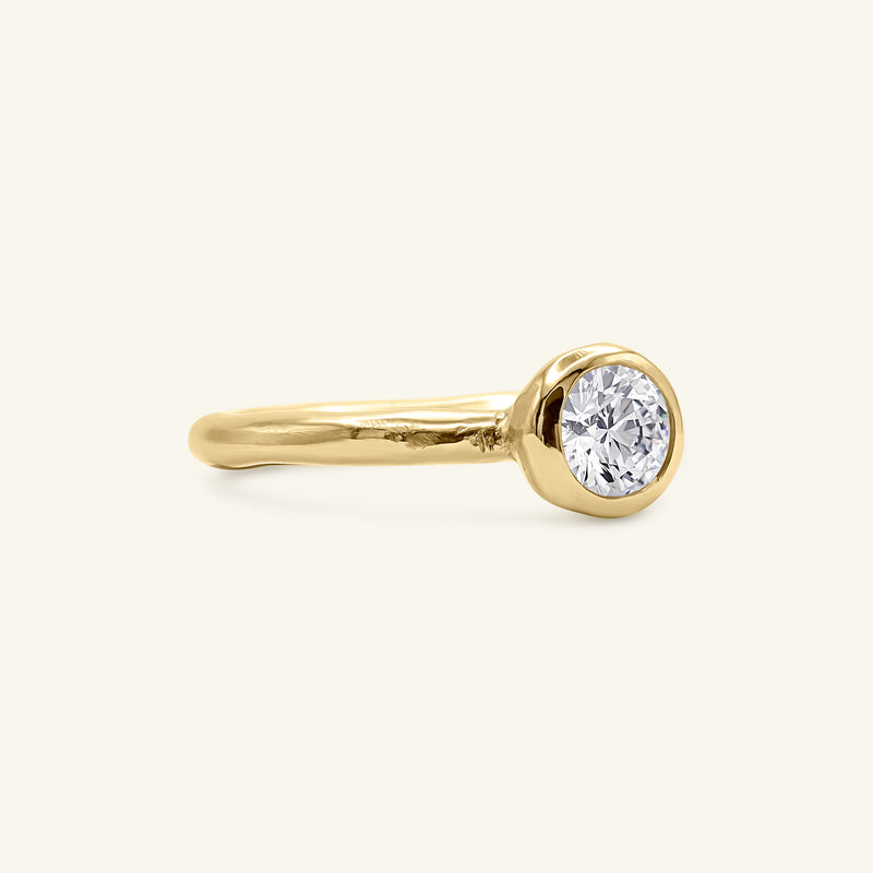 Armfelt Rubover Engagement Ring