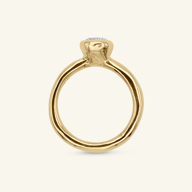 Armfelt Rubover Engagement Ring